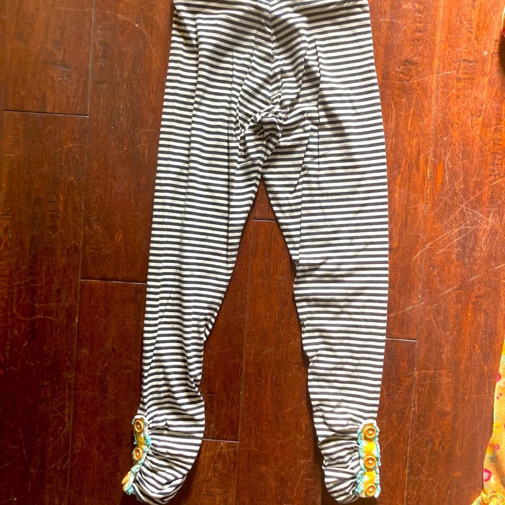 Matilda Jane stripped leggings